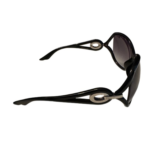 DIOR Sunglasses w/Silver Open "O" Logo - Picture 3 of 9